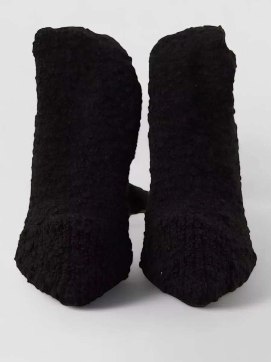 Dolce&Gabbana shearling knee-high boots