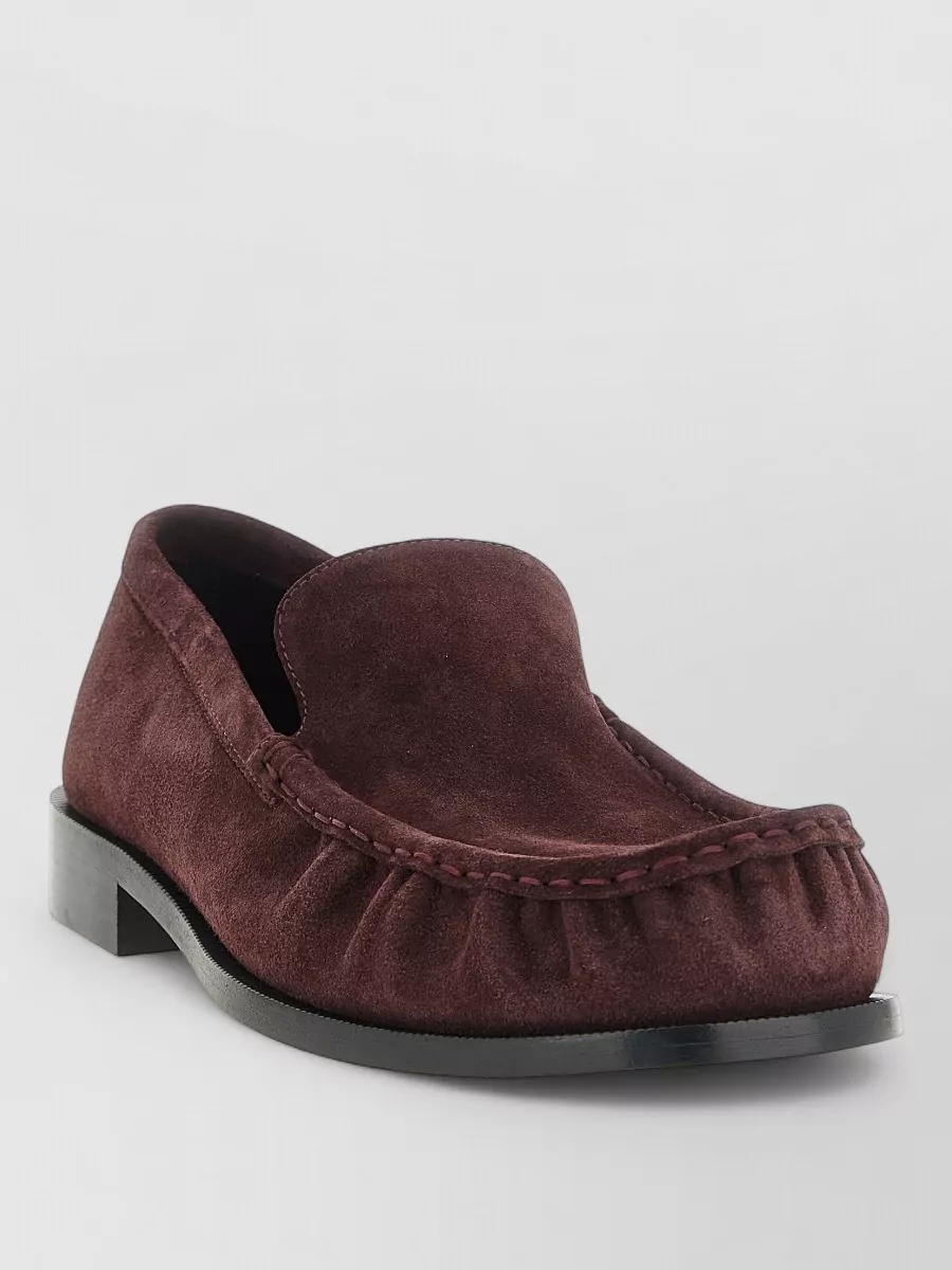 Dries Van Noten suede slippers