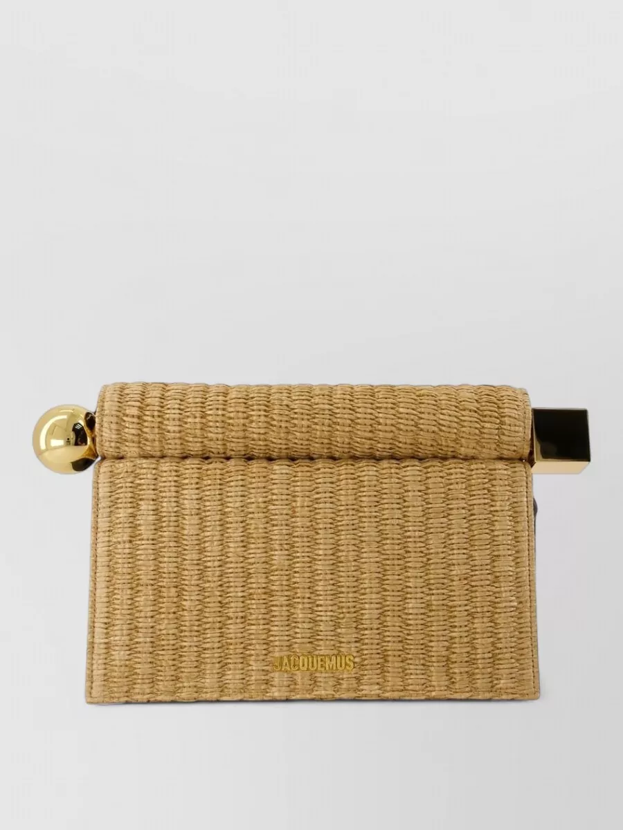 Jacquemus La Pochette Rond Carre Mini Bag