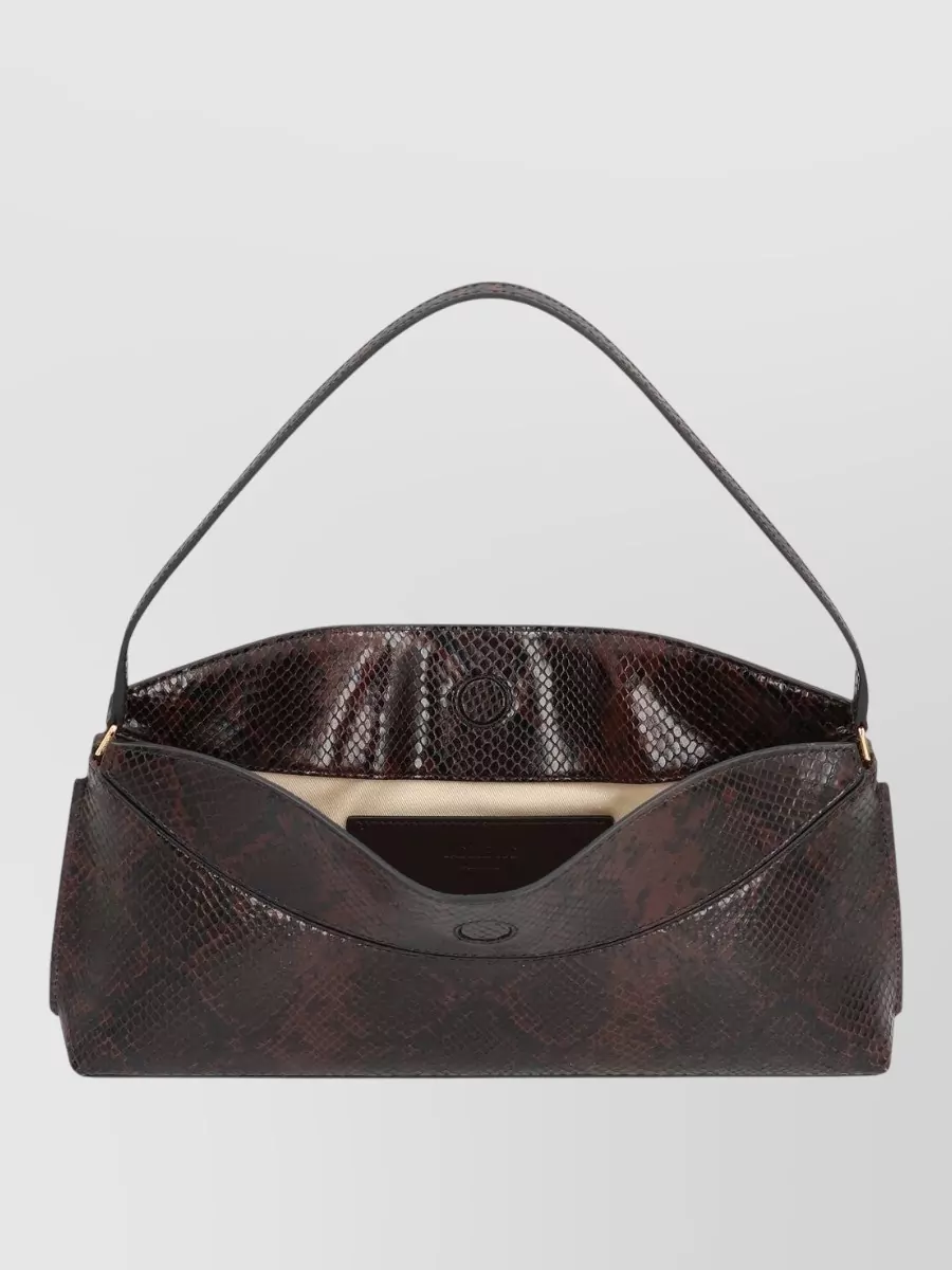 Jacquemus Ovalo Leather Shoulder Bag