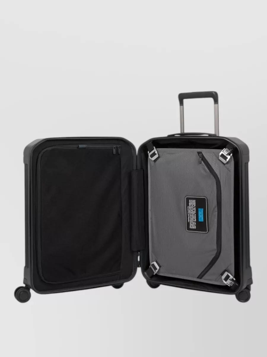 Piquadro Polycarbonate Cabin Trolley Suitcase