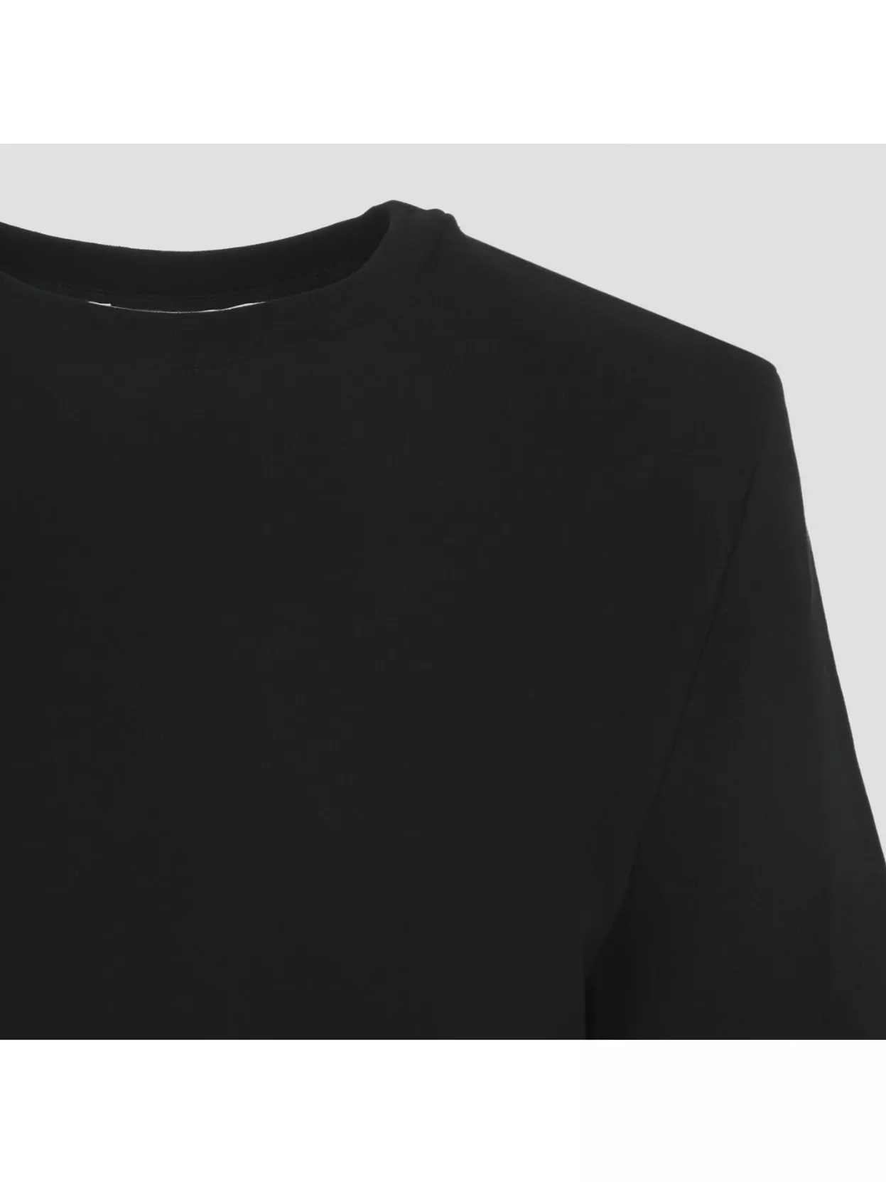 The Frankie Shop Padded Shoulder Short Sleeve Top