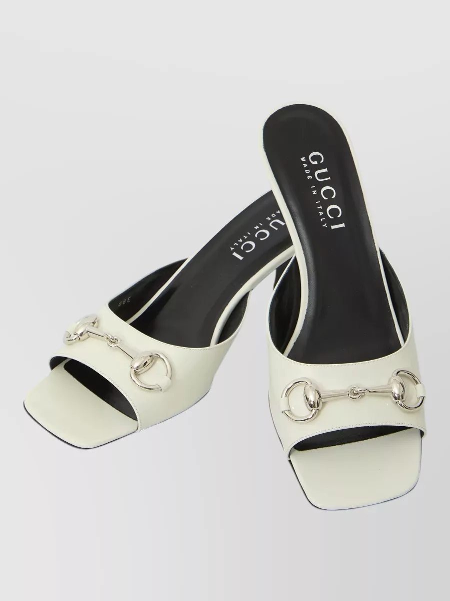 Gucci Leather Mule Sandals