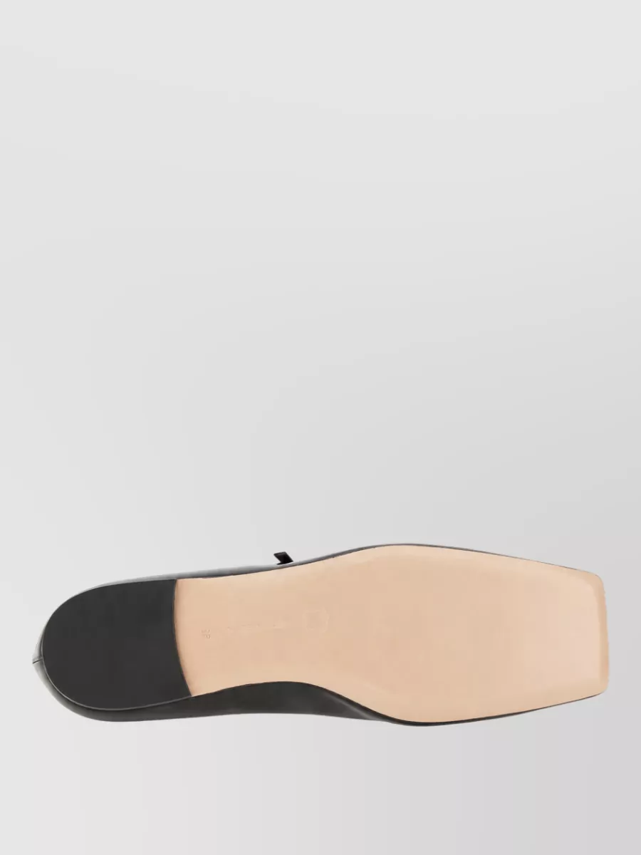 Gianvito Rossi Leather Ballerina Shoes