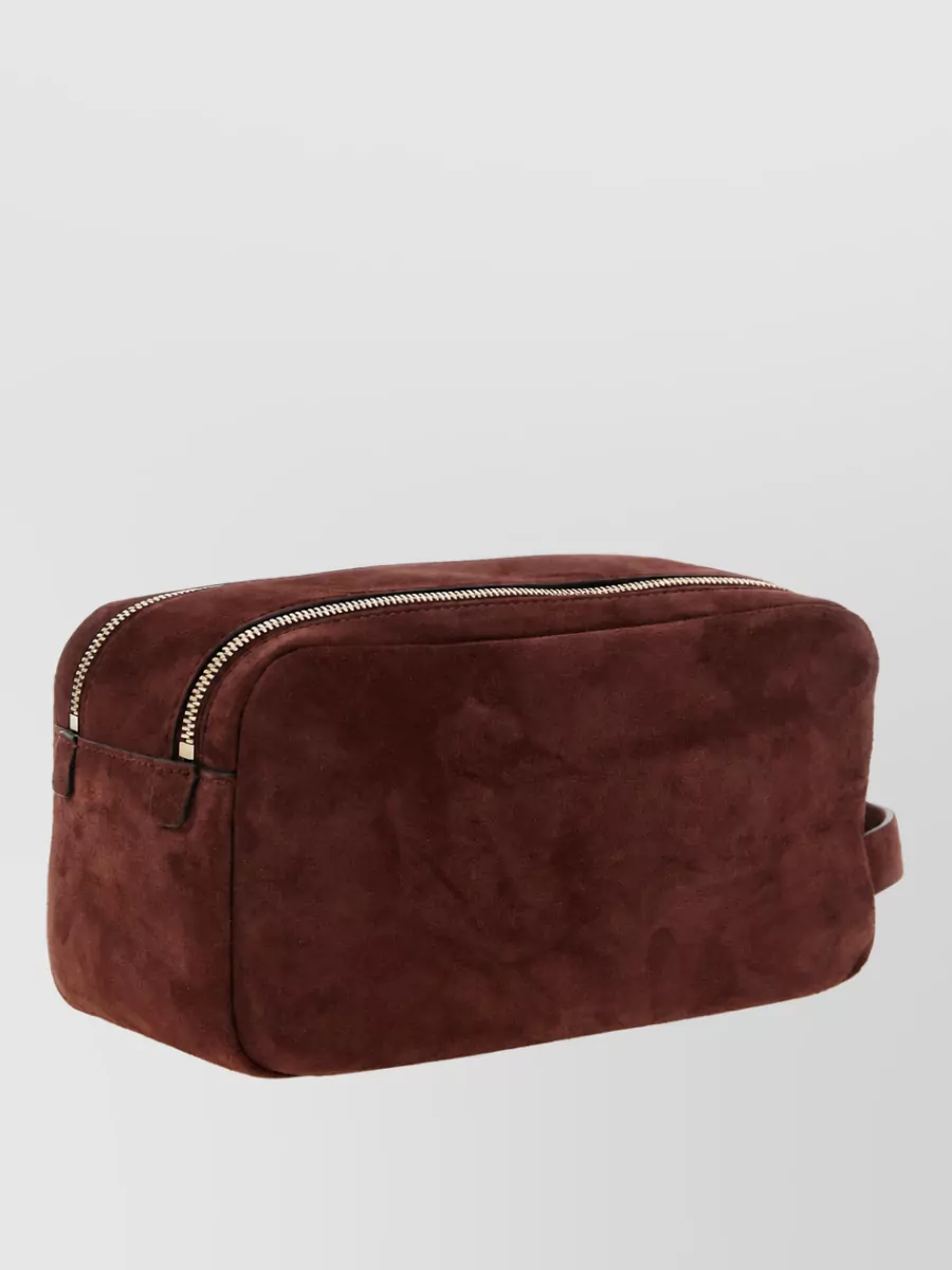 Brunello Cucinelli Suede Clutch Bag