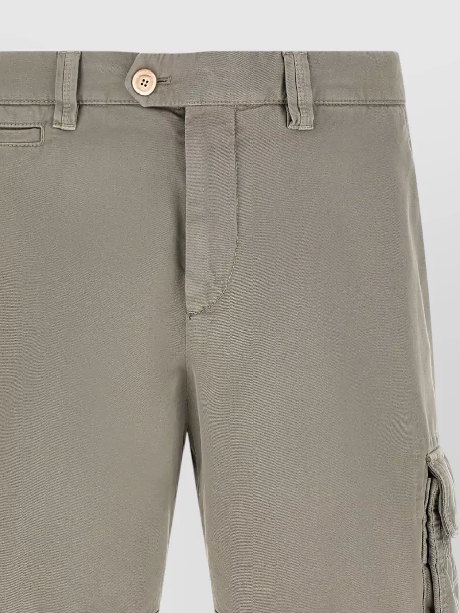 Brunello Cucinelli Cotton Cargo Shorts