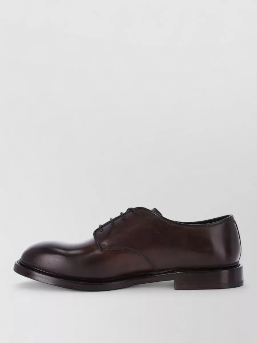 Premiata Leather Derby Shoes