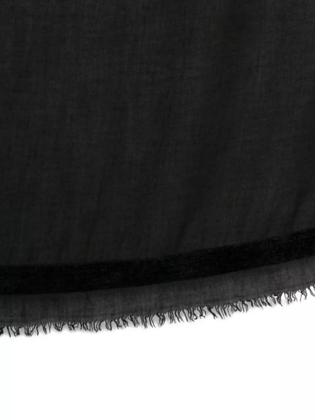 Faliero Sarti Rectangular Scarf Frayed Edges