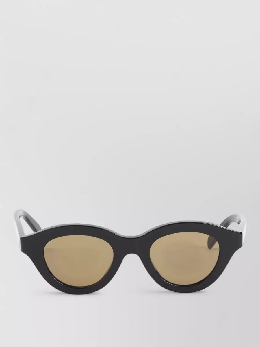 Celine acetate oval sunglasses
