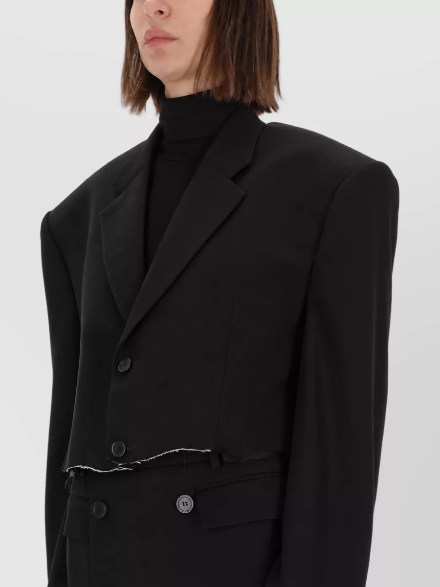 Balenciaga Single Breasted Suit Jacket