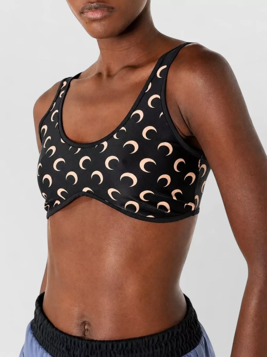 Marine Serre Bra Top
