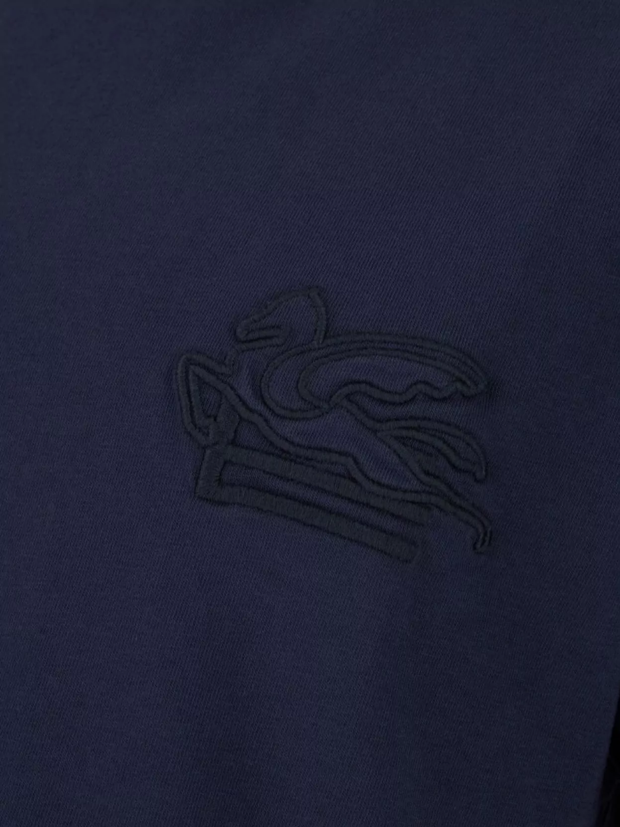 Etro Cotton Crew Neck T-Shirt