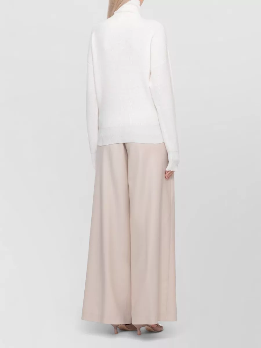 Fabiana Filippi Women's Wool Turtleneck Sweater Sequins