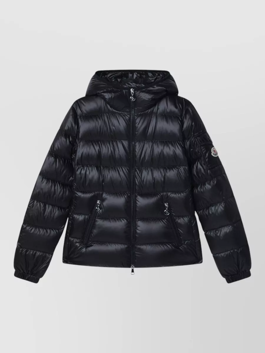 Moncler Glesse Hooded Short Down Jacket