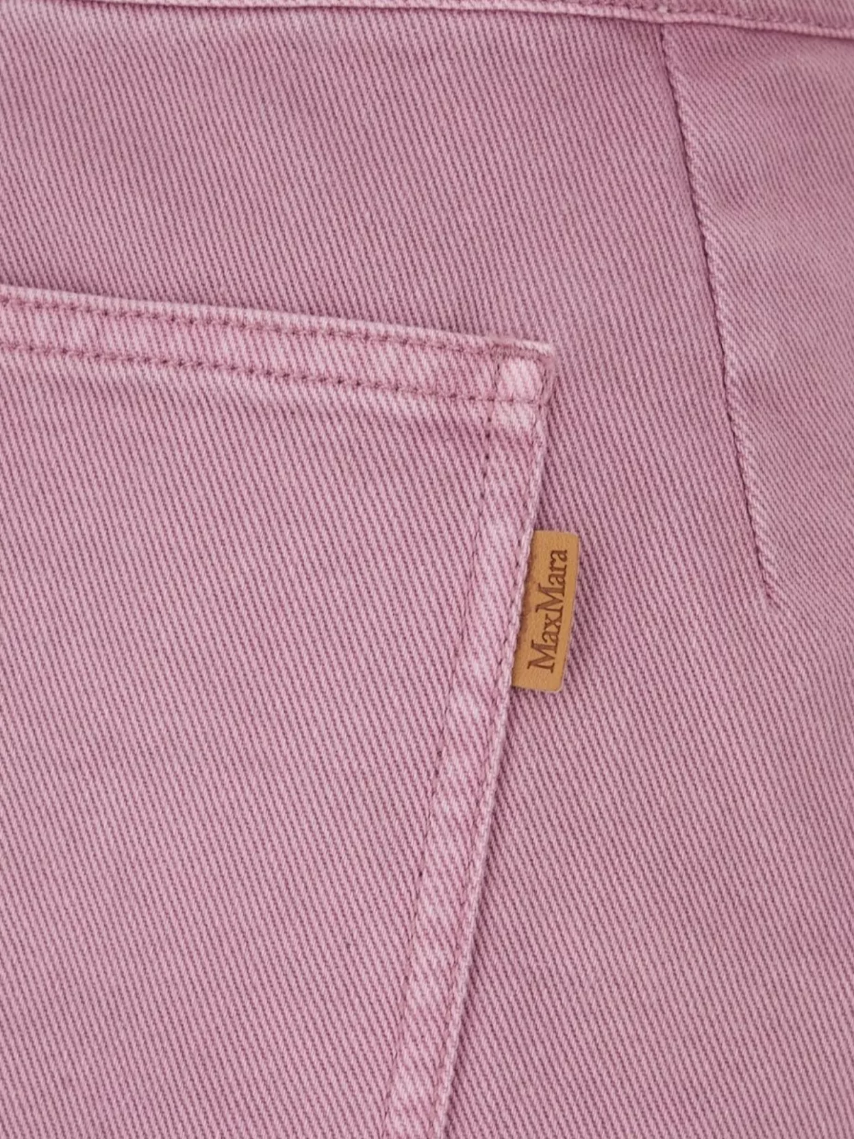 Max Mara Cotton Shorts With Back And Side Pockets