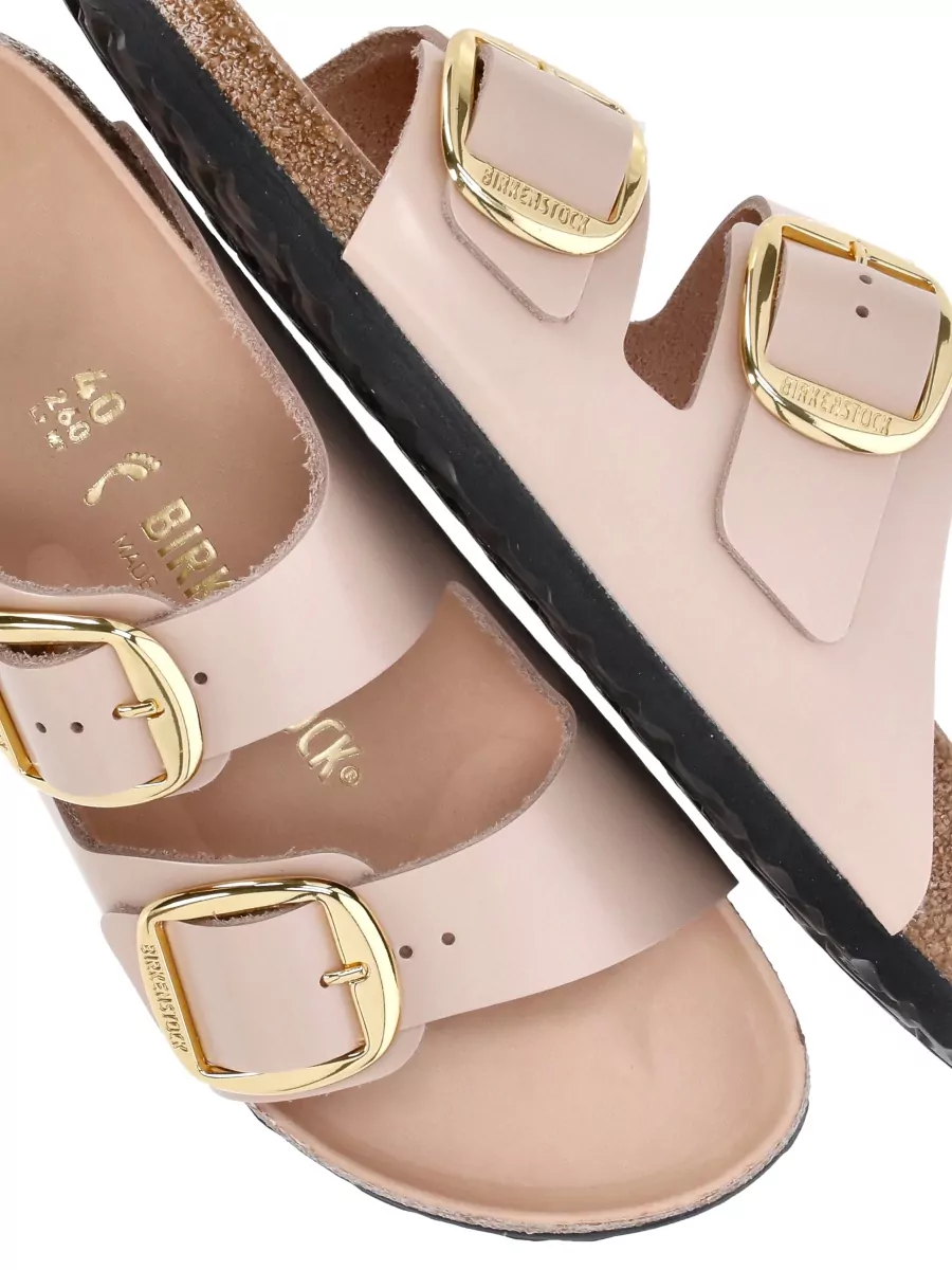 Birkenstock Leather Flat Sandals