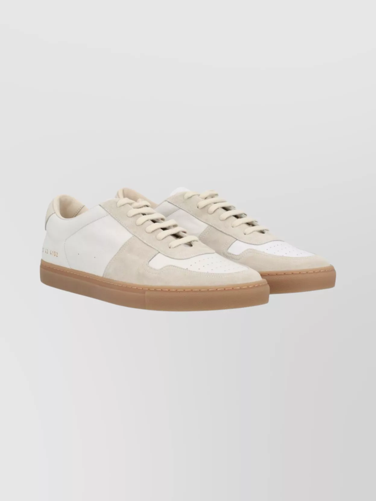 Common Projects Low-Top Sneakers Suede Accents