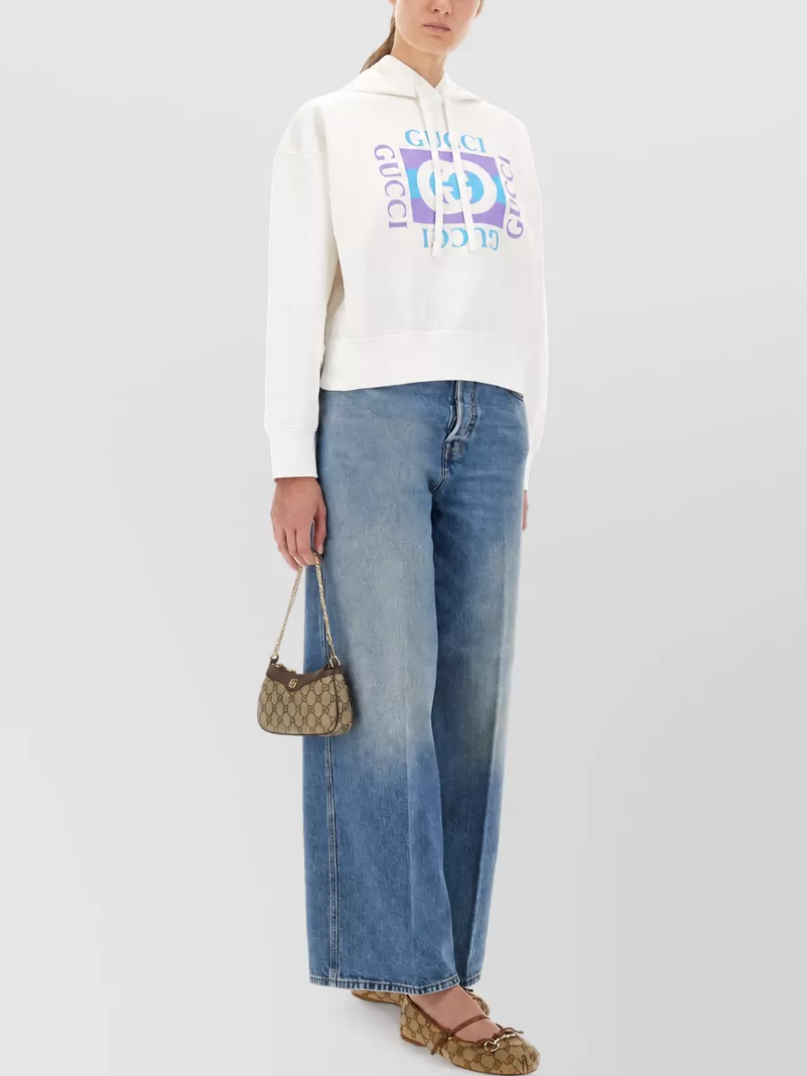 Gucci Wide-Leg Denim Jeans