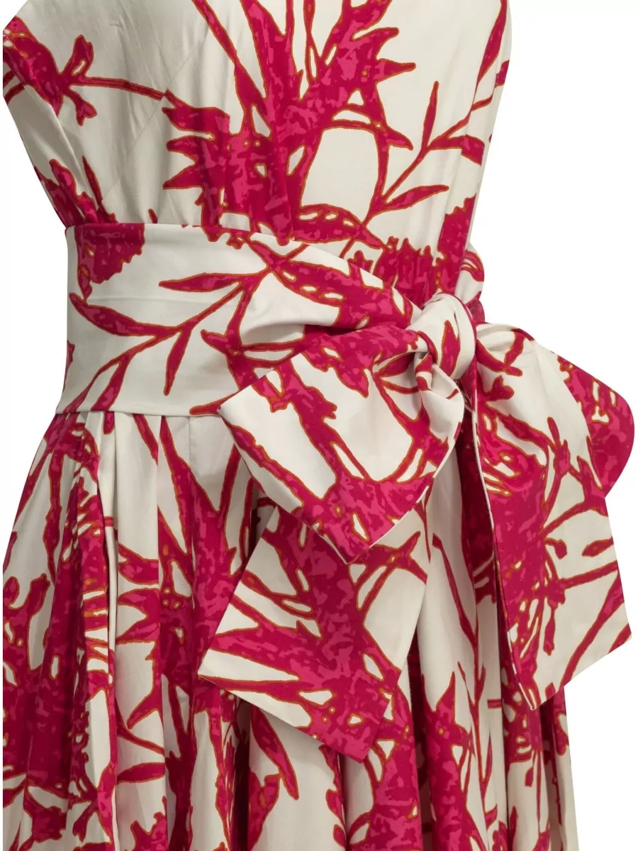 Samantha Sung Cotton Midi Dress