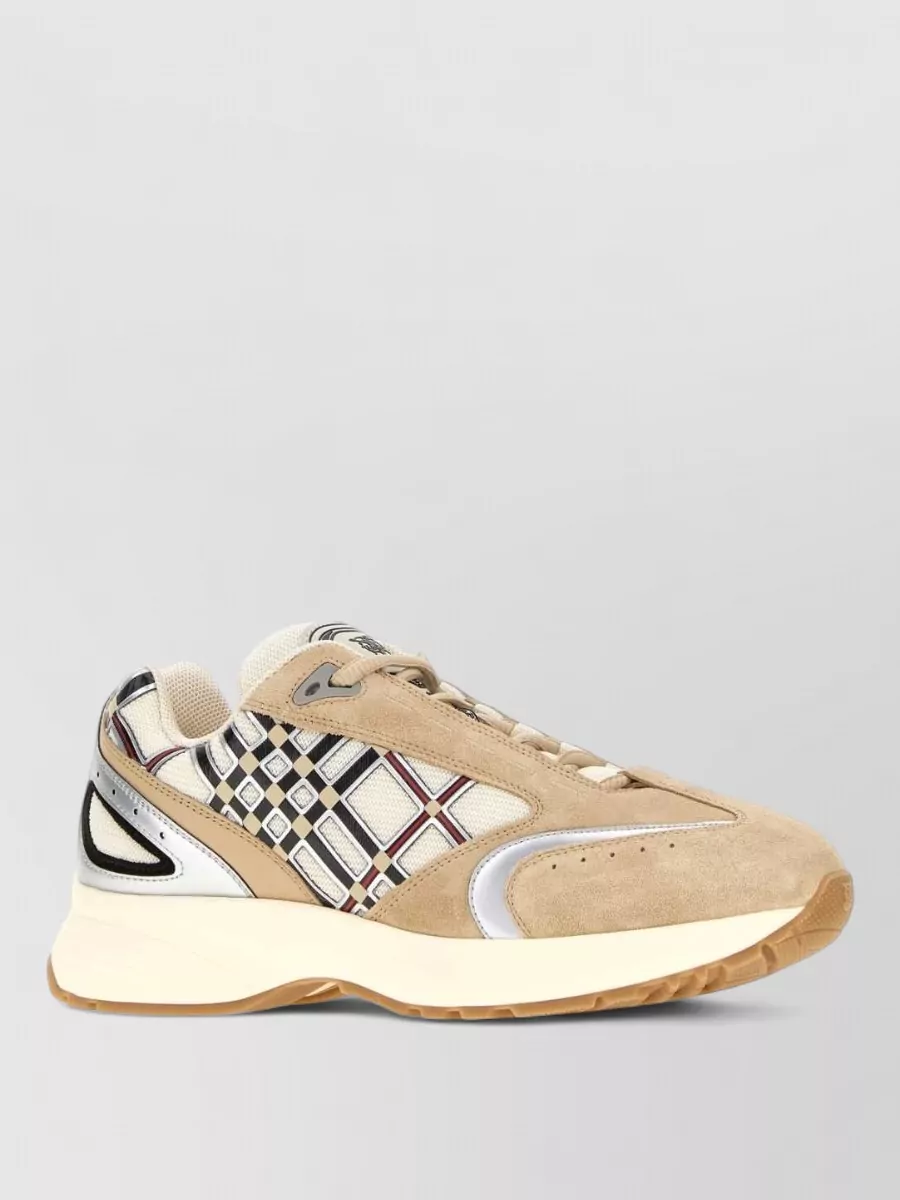 Burberry Suede low-top sneakers