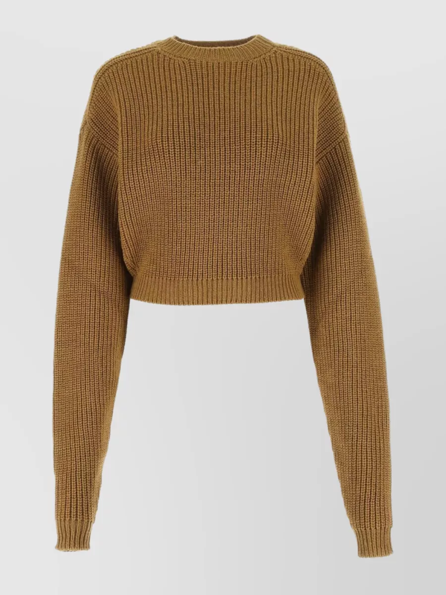 Shop Quira Woolen Sweater In Earthy Hue In Brown