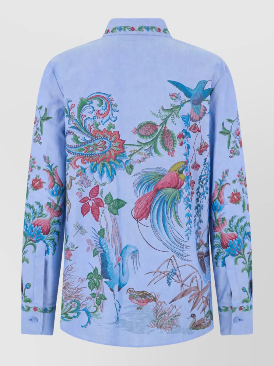 Etro Printed Cotton Shirt