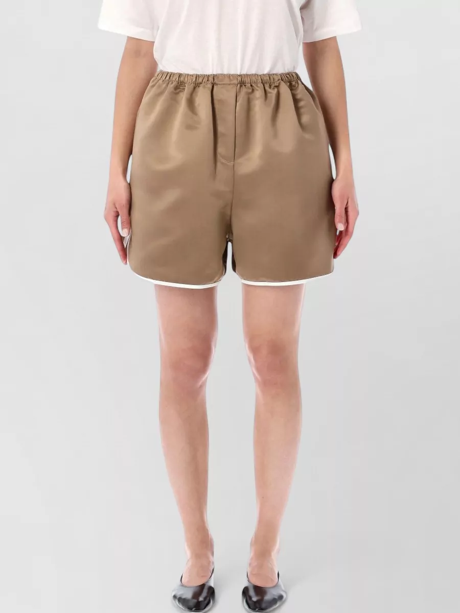 The Frankie Shop Satin Boxer Shorts