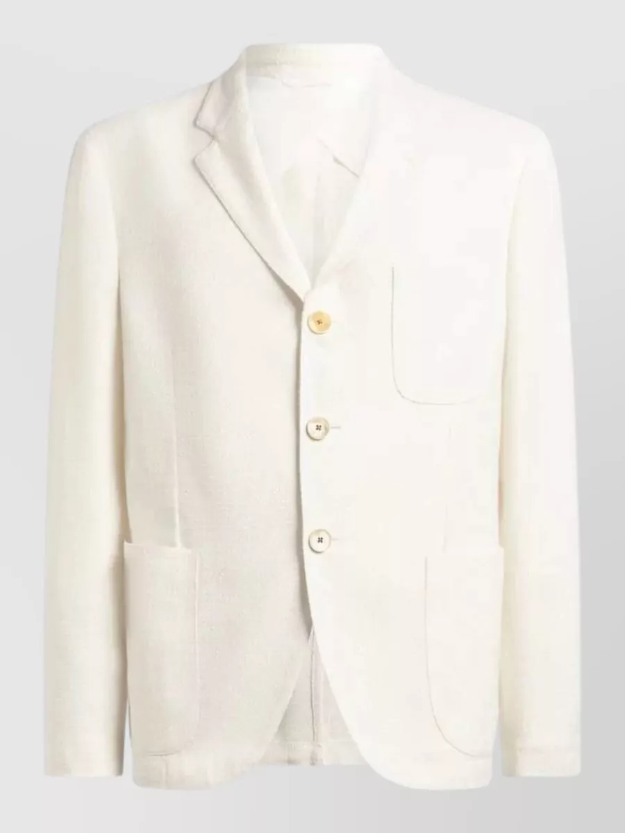 Etro Cotton single-breasted blazer