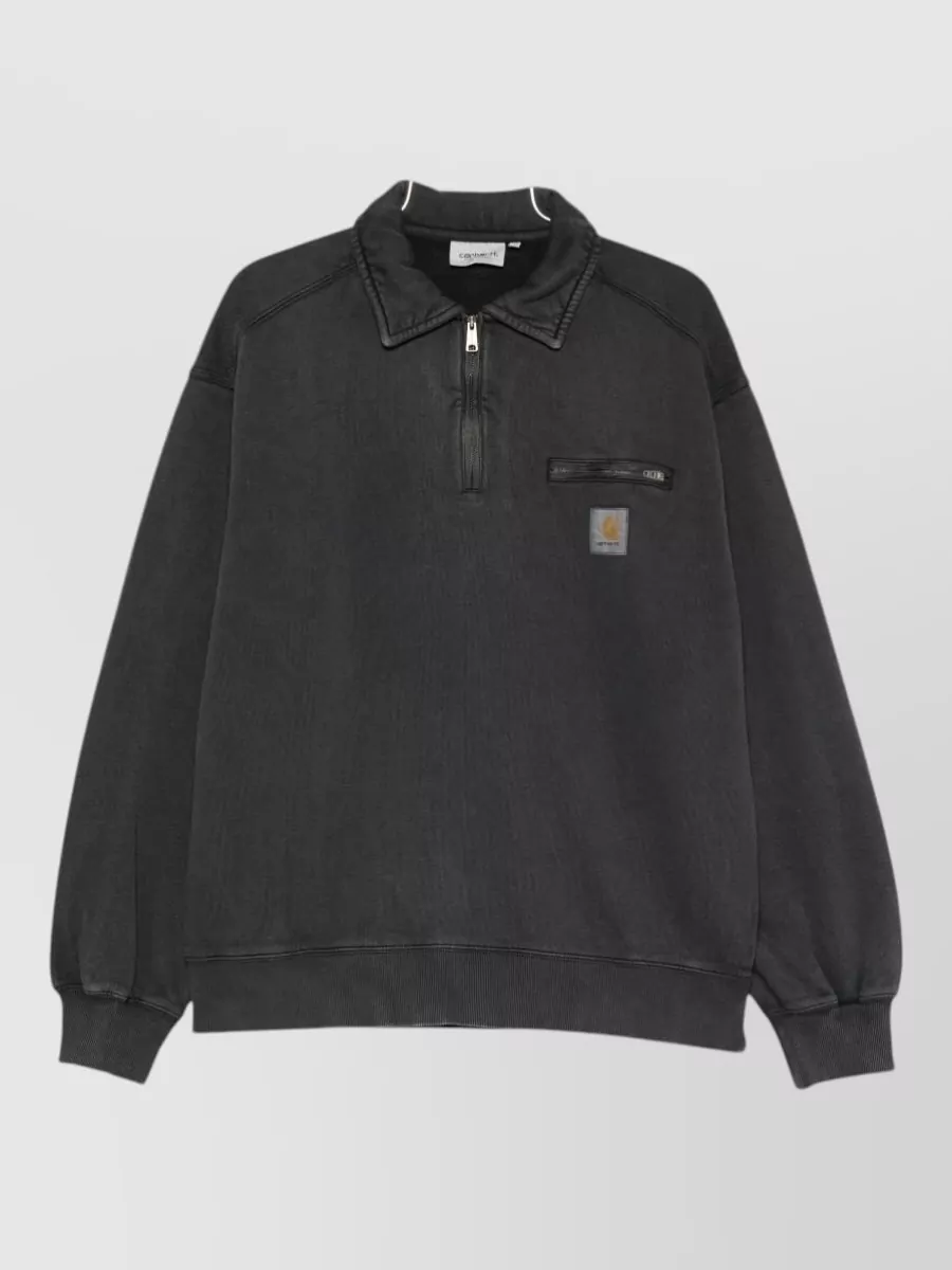 Carhartt Wip cotton half-zip sweatshirt