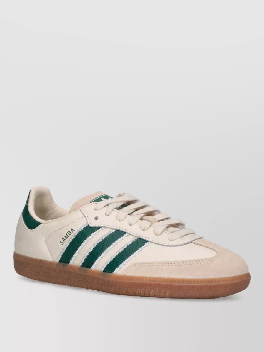 Adidas leather low-top sneakers