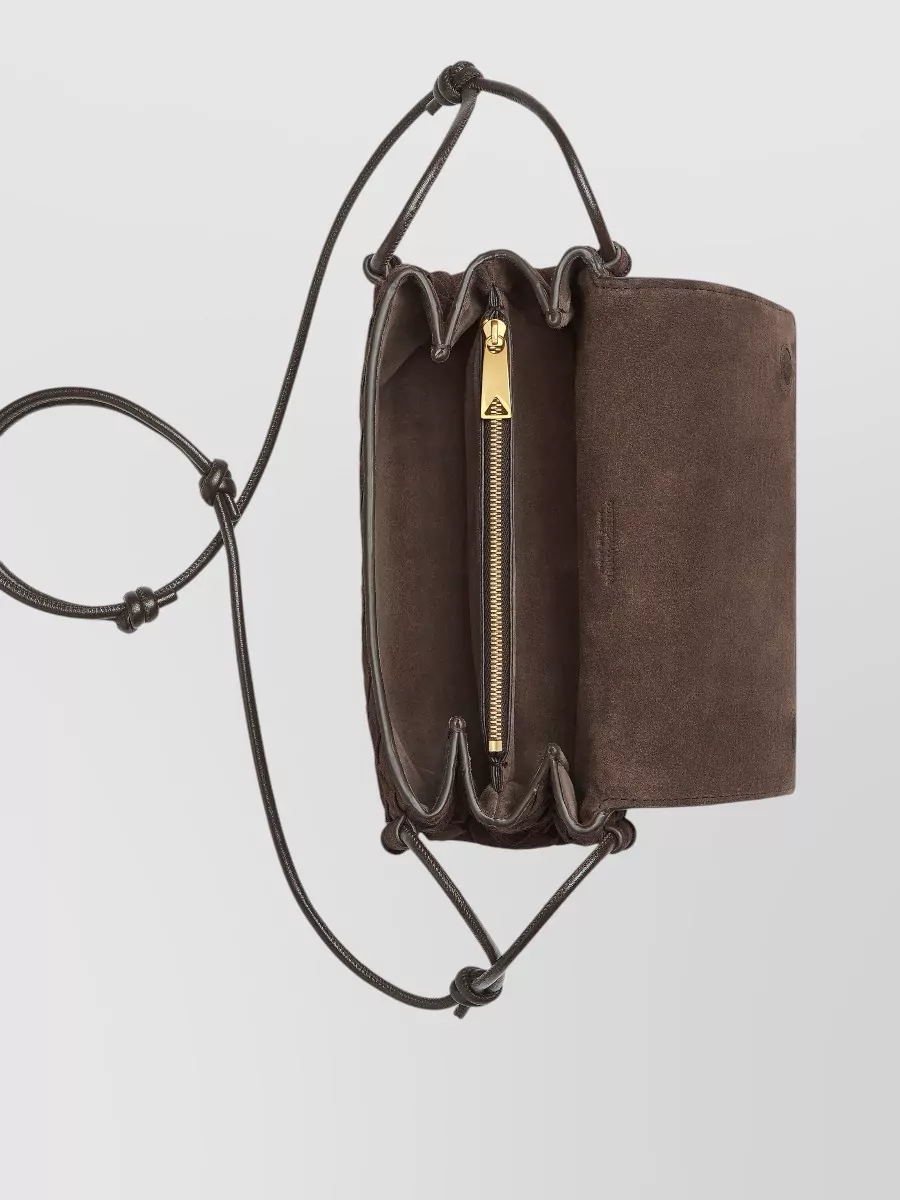 Bottega Veneta Concert Pouch Leather Shoulder Bag