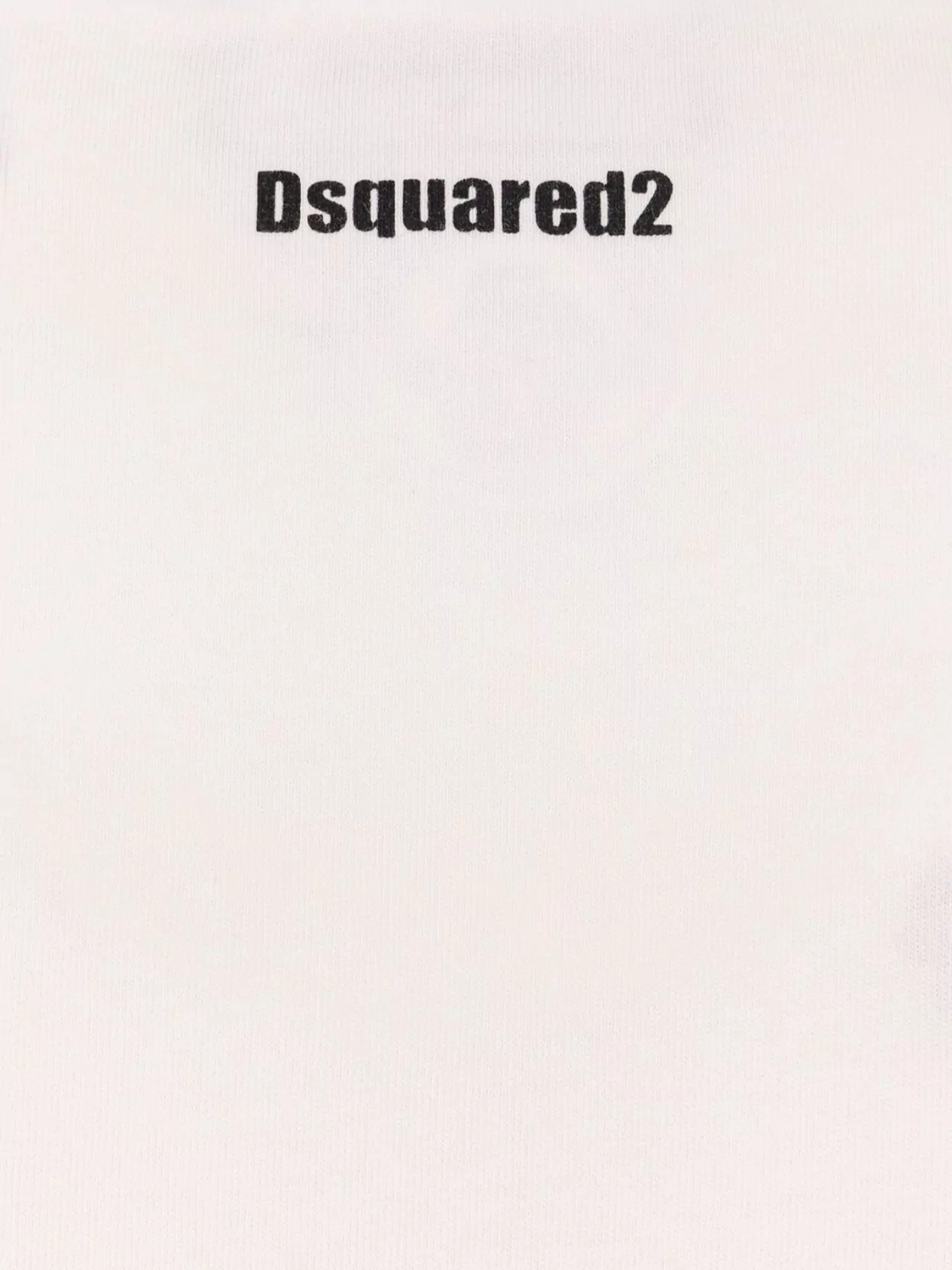 Dsquared2 Loose Fit Crew-neck T-shirt With Print In White