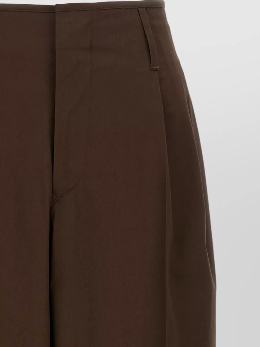 Darkpark Diana Trousers Pleated Front Belt Loops