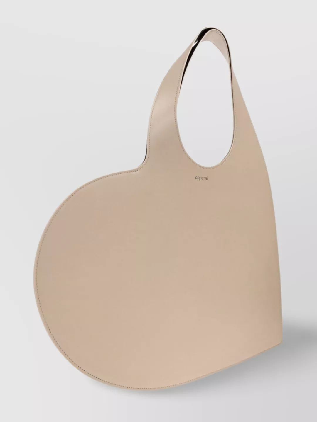 Coperni Heart-Shaped Frame Top Handle Leather Bag