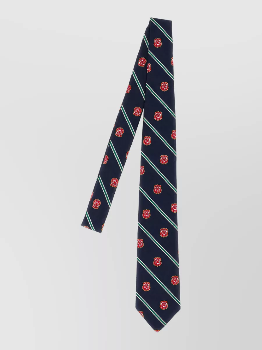Polo Ralph Lauren Silk ribbed striped tie