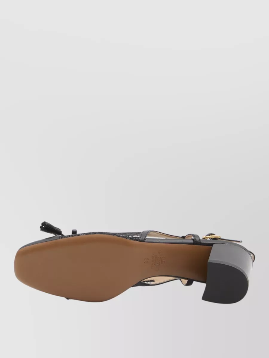 Valentino Garavani Leather Slingback Pumps