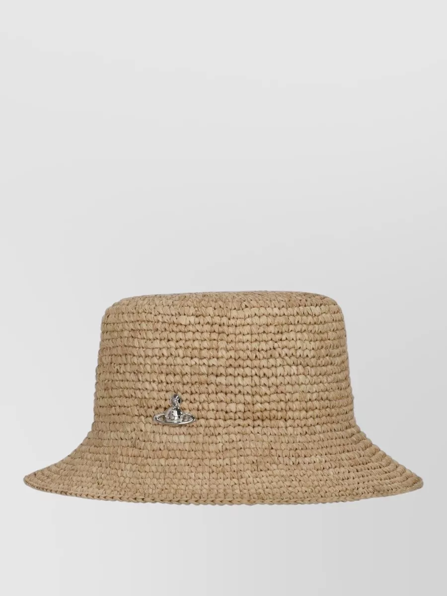 Vivienne Westwood Woven texture hat contemporary design | The