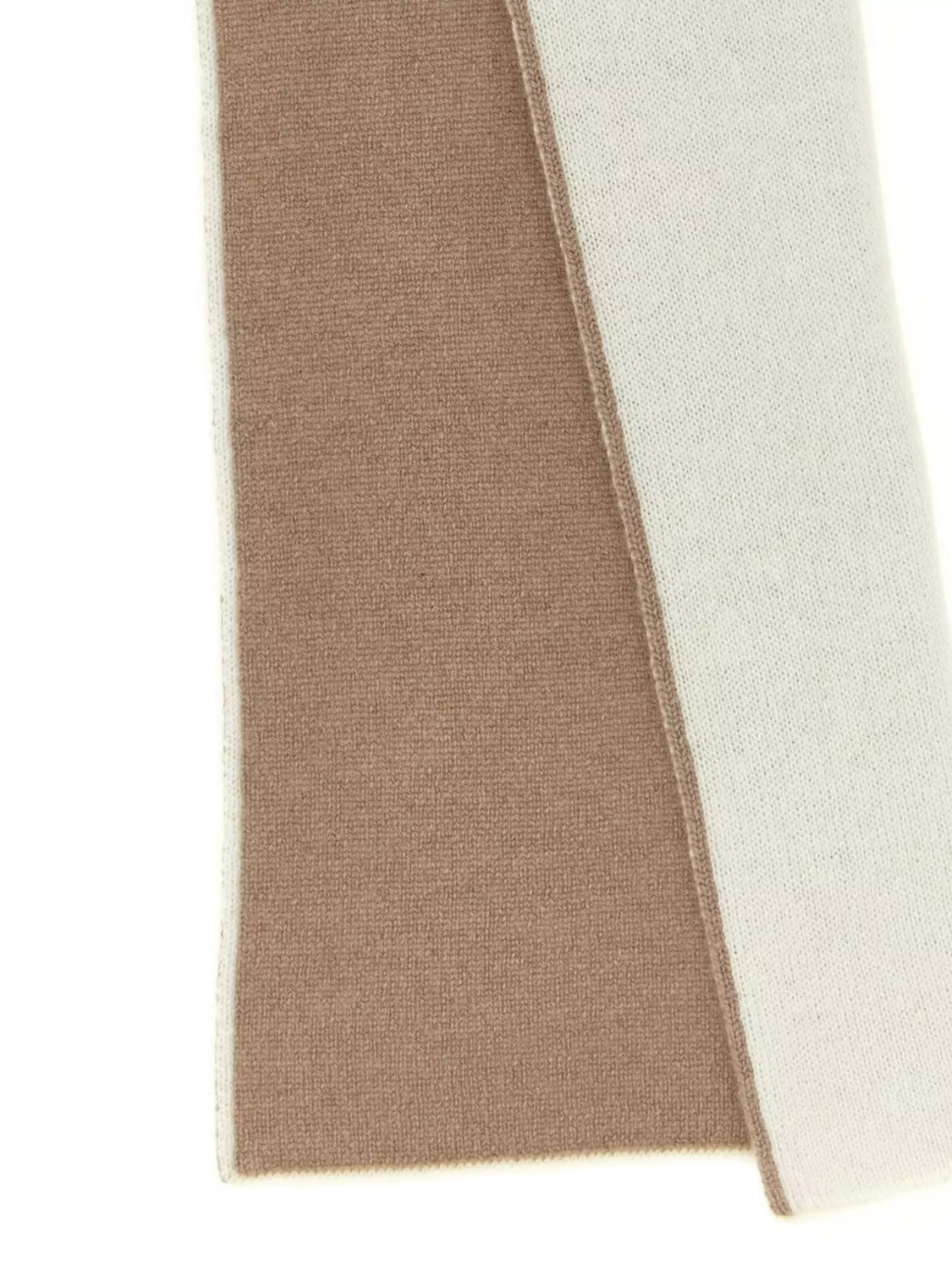 Moorer Cashmere Scarf Contrast Trim