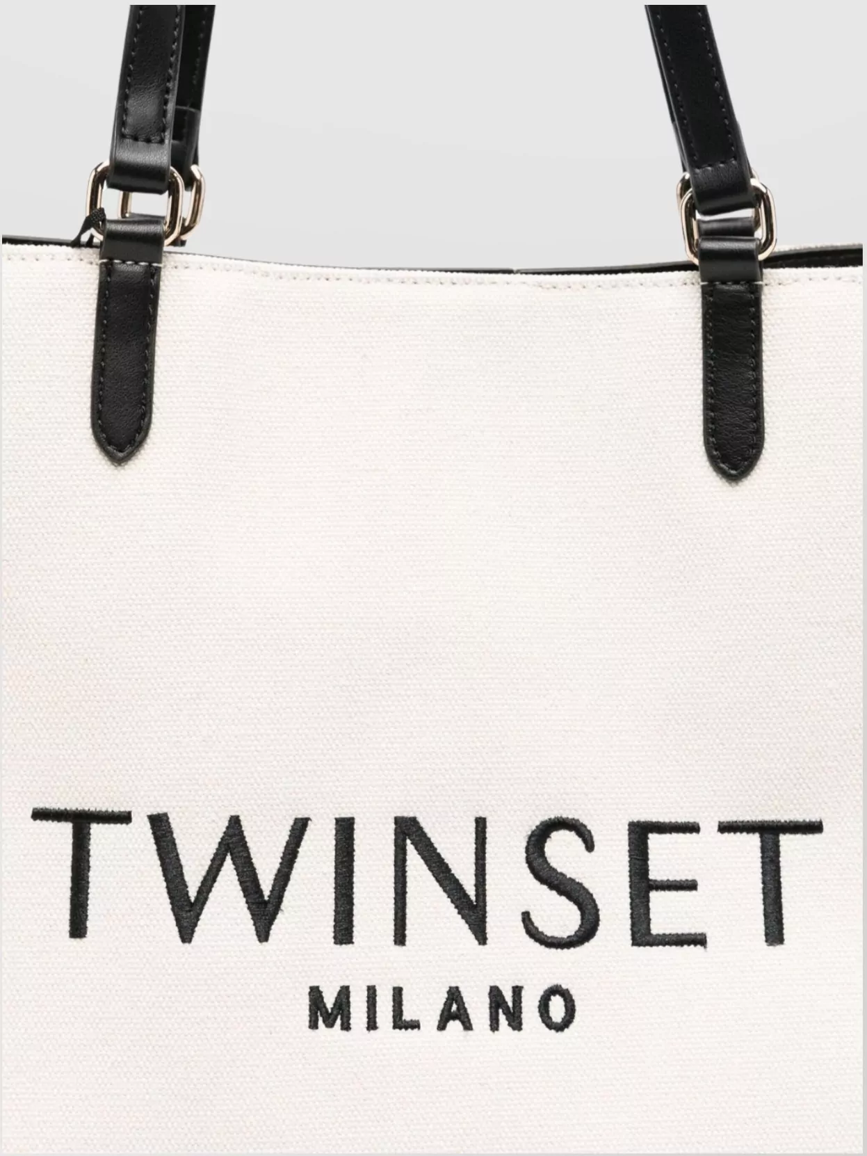 Twin-Set Spacious Tote Bag Dual Handles