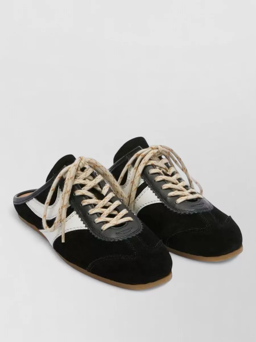 Dries Van Noten Leather Lace-Up Shoes