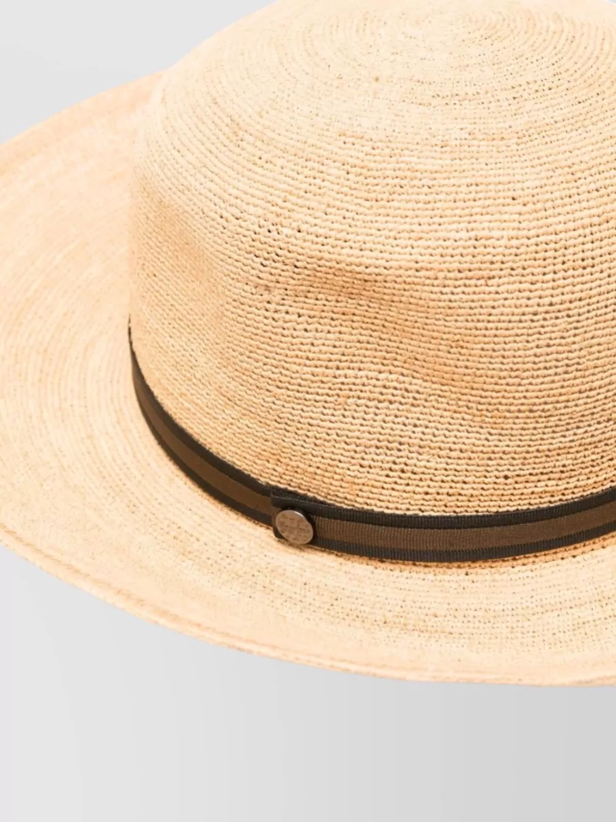 Borsalino Straw Sun Hat