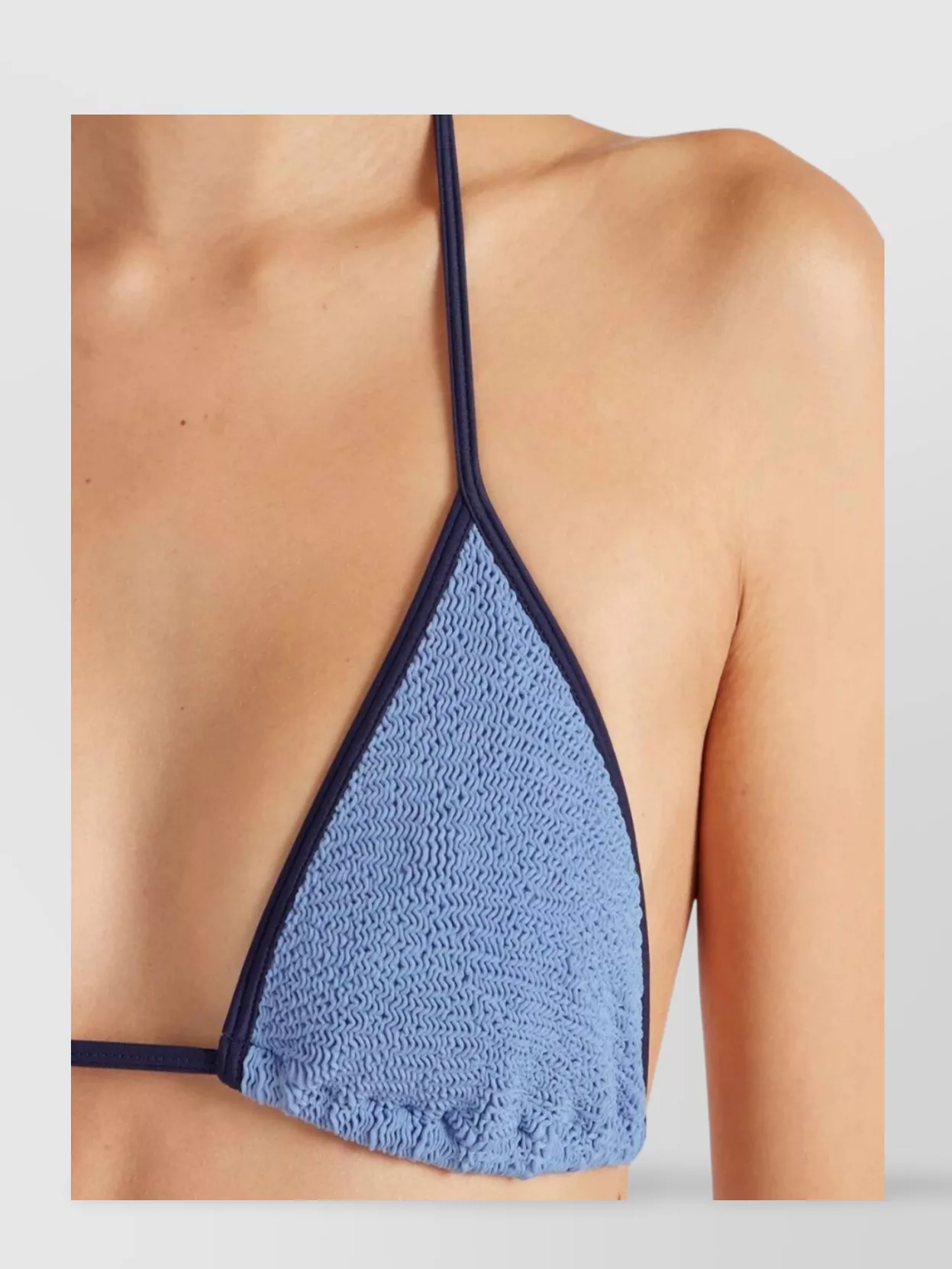 Hunza G Gina Bikini With Sporty Contrast Trim
