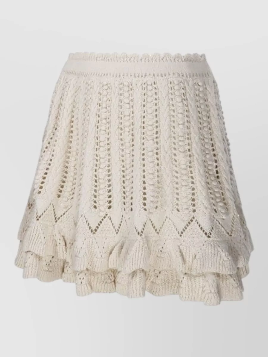 Isabel Marant Etoile Cotton A-Line Skirt