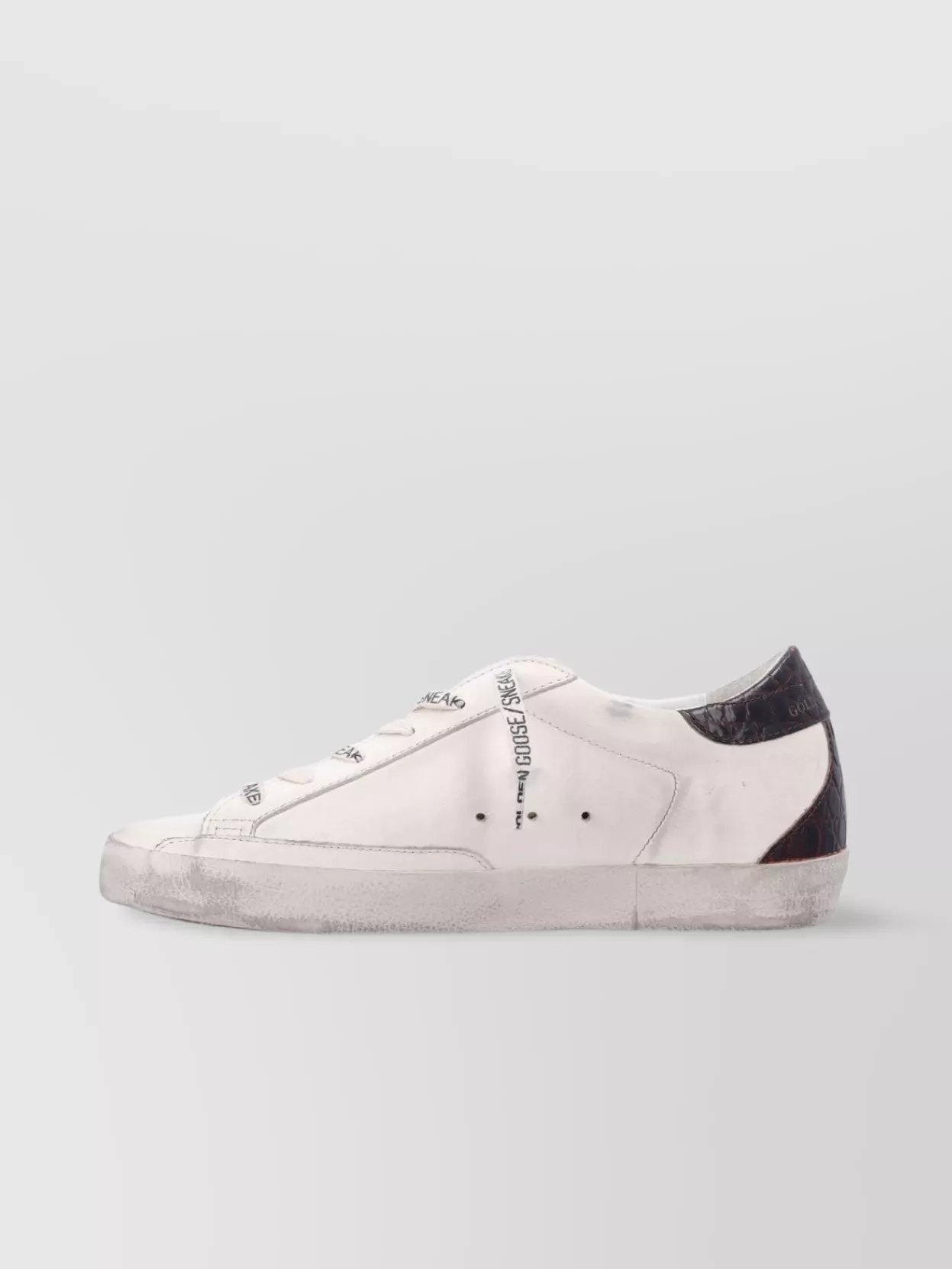 Golden Goose Leather Upper Sneakers Laminated Star