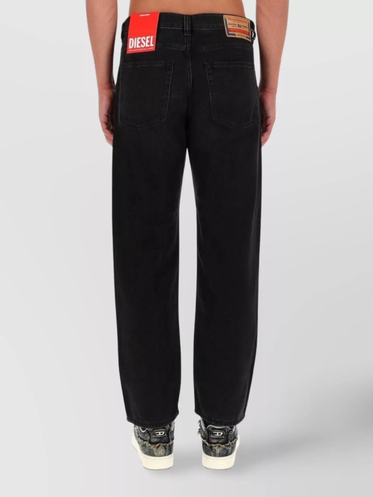 Diesel Straight Leg Denim With Five Pocket Design