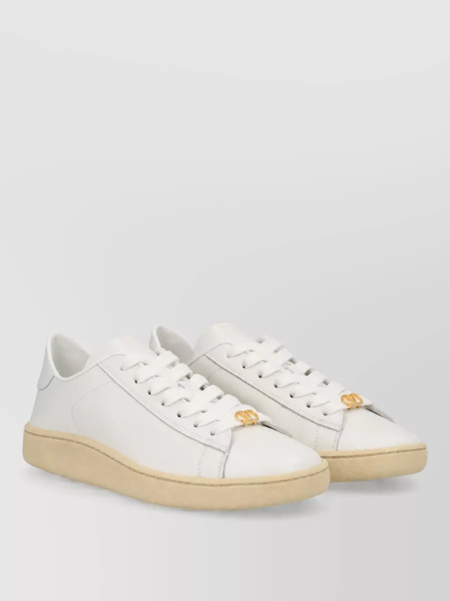 Valentino Garavani Royco Lace Up Sneakers Low Top