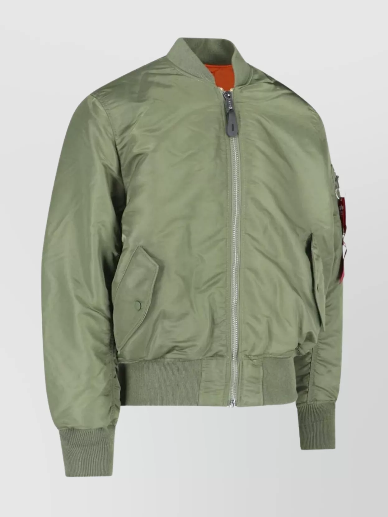 Alpha Industries Reversible Jacket With Ribbed Cuffs And Pockets