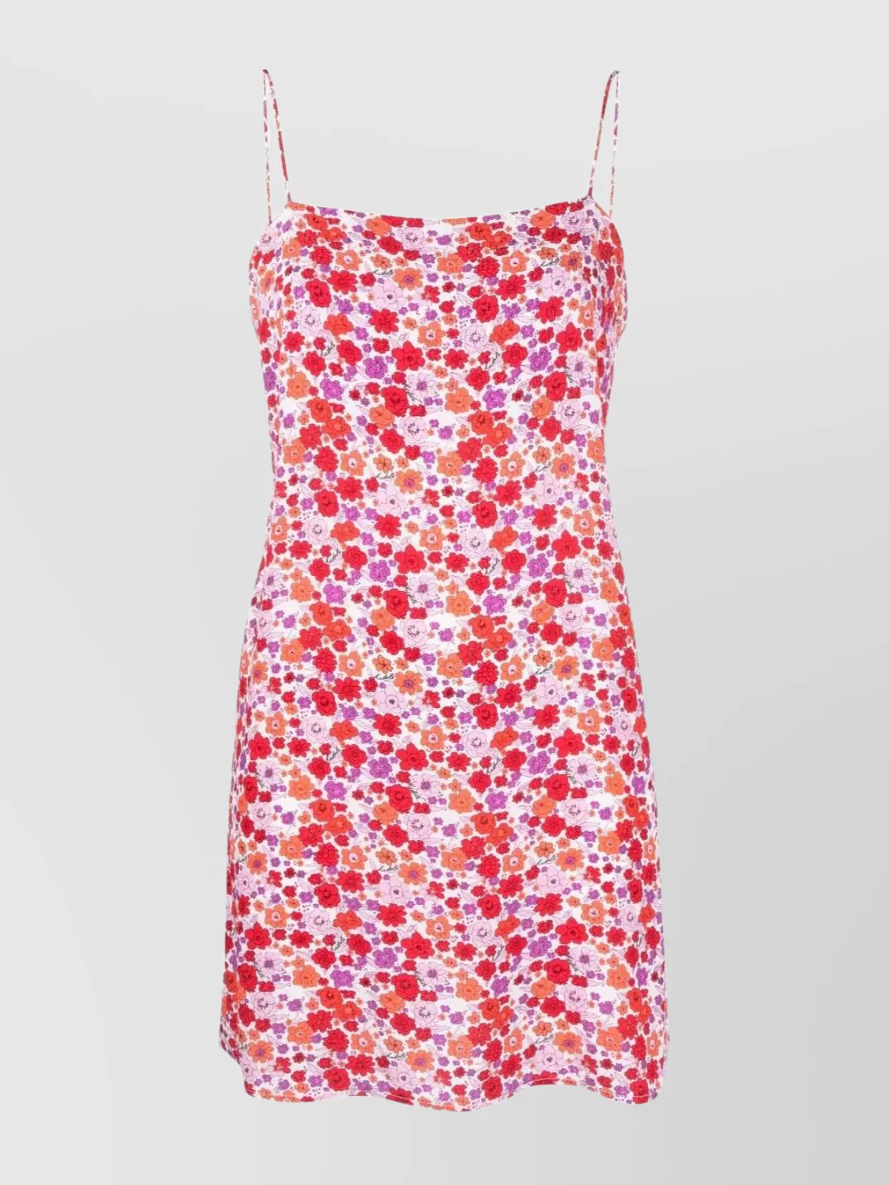 Rotate Strap Dress Floral Print Mini Length