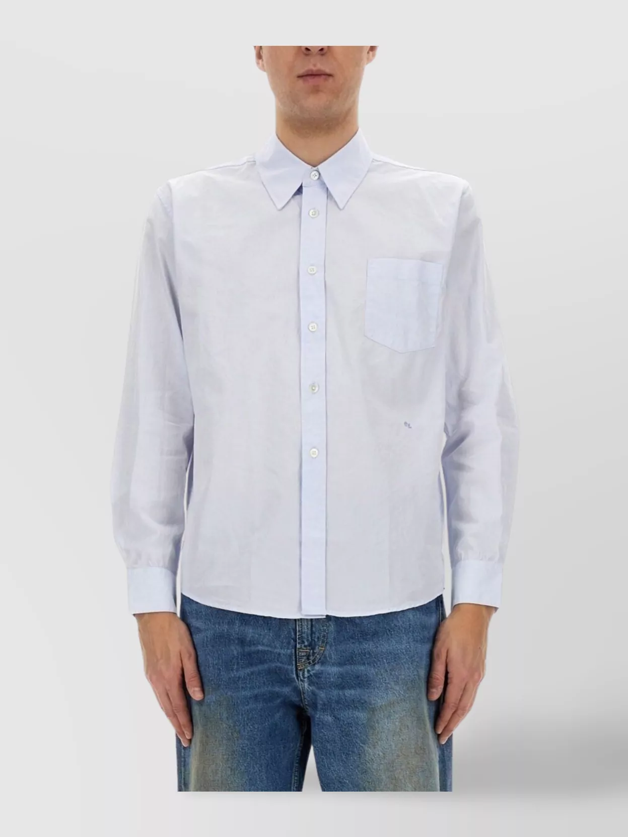 Our Legacy Timeless Button-Down Shirt With Pocket
