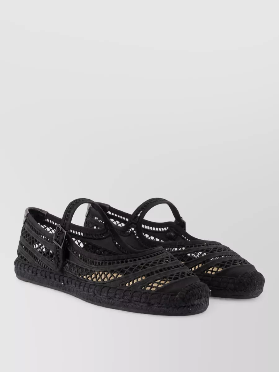 Tory Burch open weave espadrilles